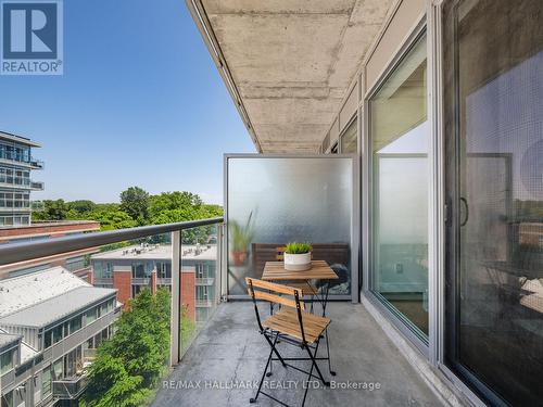 601 - 201 Carlaw Avenue, Toronto (South Riverdale), ON - Outdoor With Balcony With Exterior