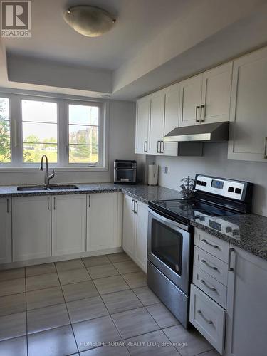 163 - 2576 Rosedrop Path, Oshawa (Windfields), ON - Indoor Photo Showing Kitchen With Double Sink