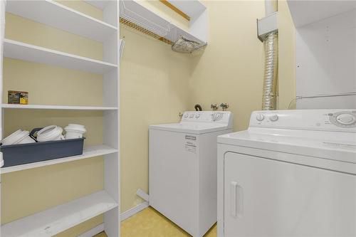 1201 North Shore Boulevard E|Unit #1105, Burlington, ON - Indoor Photo Showing Laundry Room