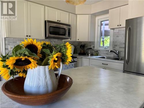 2095 4Th Avenue W, Owen Sound, ON - Indoor Photo Showing Kitchen With Stainless Steel Kitchen