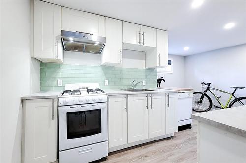 in law kitchen - 44 Welbourn Drive, Hamilton, ON - Indoor Photo Showing Kitchen