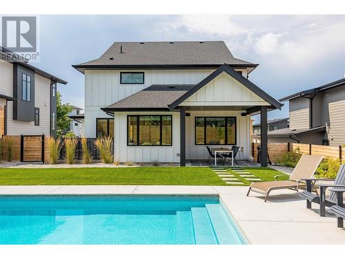 4271 Russo Street, Kelowna, BC - Outdoor With In Ground Pool