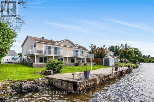 93 Montpetit Street, Prescott And Russell, ON - Outdoor With Body Of Water With Deck Patio Veranda