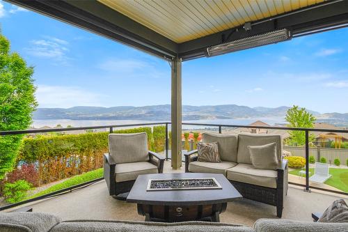 896 Hewetson Avenue, Kelowna, BC - Outdoor With Body Of Water With Deck Patio Veranda With View With Exterior