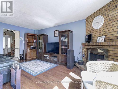 92 Simmons Boulevard, Brampton (Madoc), ON - Indoor Photo Showing Living Room With Fireplace