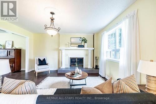 11 Ashton Lane, Scugog (Port Perry), ON - Indoor Photo Showing Living Room With Fireplace