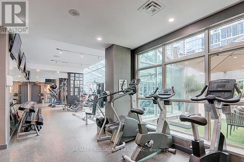 615 - 36 Blue Jays Way, Toronto (Waterfront Communities), ON - Indoor Photo Showing Gym Room