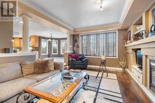 279 Lakeshore Road W, Port Colborne, ON - Indoor Photo Showing Living Room With Fireplace