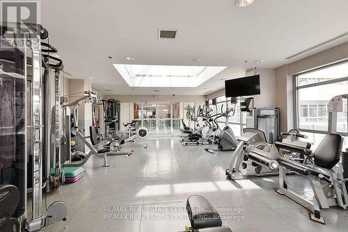 411 - 1 Elm Drive, Mississauga (City Centre), ON - Indoor Photo Showing Gym Room