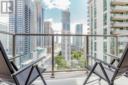 1605 - 339 Rathburn Road W, Mississauga (City Centre), ON - Outdoor With Balcony