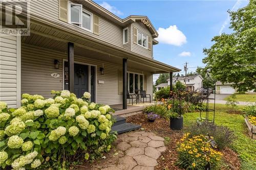 87 Chiasson, Dieppe, NB - Outdoor With Deck Patio Veranda