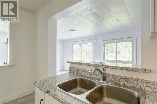 Kitchen looking into dining room - 248 Brock Street, Brockville, ON - Indoor Photo Showing Kitchen With Double Sink