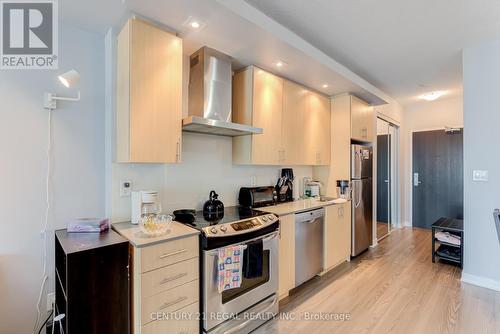 1621 - 165 Legion Road, Toronto (Mimico), ON - Indoor Photo Showing Kitchen With Stainless Steel Kitchen