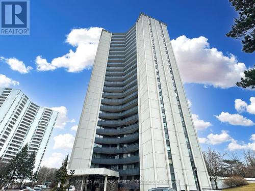 1701 - 75 Graydon Hall Drive, Toronto (Parkwoods-Donalda), ON - Outdoor With Balcony With Facade