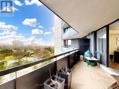 1701 - 75 Graydon Hall Drive, Toronto (Parkwoods-Donalda), ON - Outdoor With Balcony With Exterior