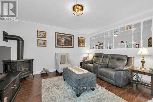 170 Durham Street, Centre Hastings, ON - Indoor Photo Showing Living Room With Fireplace