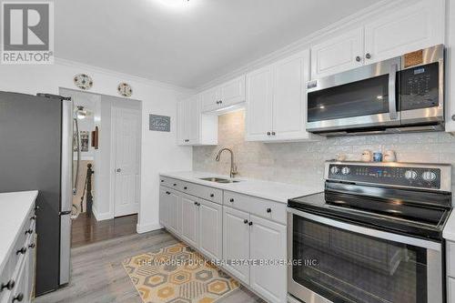 170 Durham Street, Centre Hastings, ON - Indoor Photo Showing Kitchen With Double Sink