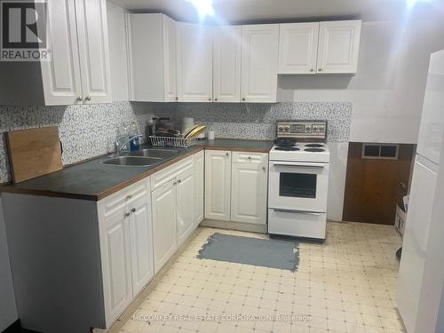 838 Lock Street, Peterborough (Otonabee), ON - Indoor Photo Showing Kitchen With Double Sink