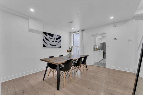 237 West Avenue N, Hamilton, ON - Indoor Photo Showing Dining Room