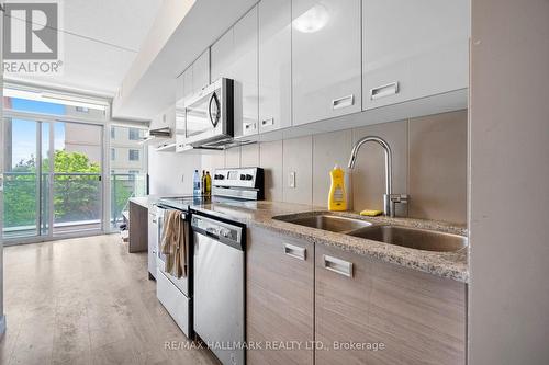 212 - 308 Lester Street, Waterloo, ON - Indoor Photo Showing Kitchen With Double Sink