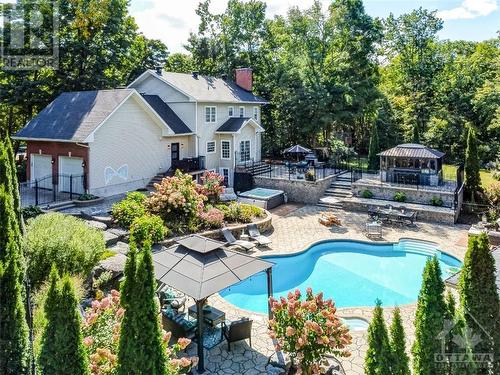 1271 Georges Vanier Drive, Ottawa, ON - Outdoor With In Ground Pool