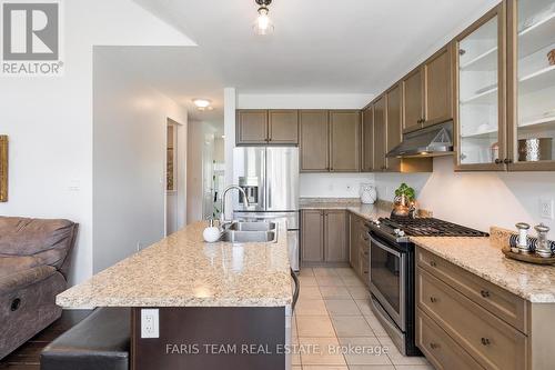 19 Cameron Street, Springwater (Centre Vespra), ON - Indoor Photo Showing Kitchen With Double Sink With Upgraded Kitchen