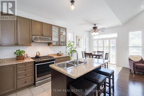 19 Cameron Street, Springwater (Centre Vespra), ON - Indoor Photo Showing Kitchen With Double Sink