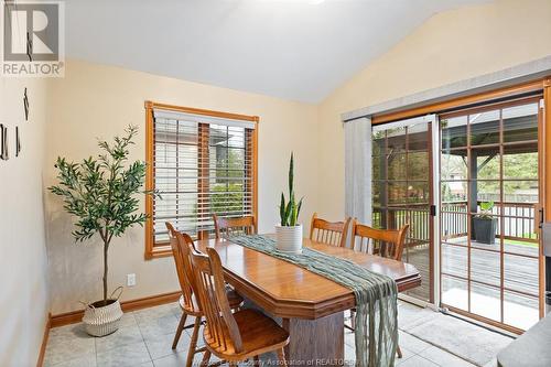 3157 Robinet, Windsor, ON - Indoor Photo Showing Dining Room