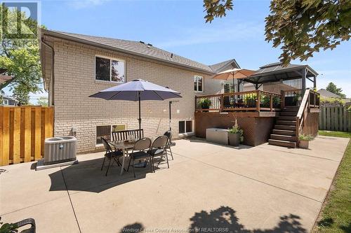 3157 Robinet, Windsor, ON - Outdoor With Deck Patio Veranda With Exterior