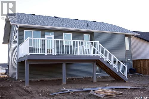 608 Weir Crescent, Warman, SK - Outdoor With Deck Patio Veranda With Exterior