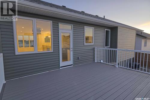 608 Weir Crescent, Warman, SK - Outdoor With Deck Patio Veranda With Exterior