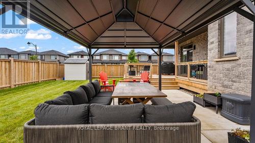 5 Edgar Place, Brant, ON - Outdoor With Deck Patio Veranda With Exterior