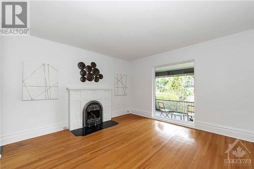 18 Carlyle Avenue, Ottawa, ON - Indoor With Fireplace