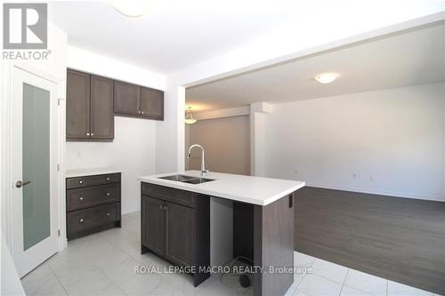 18 Broddy Avenue, Brantford, ON - Indoor Photo Showing Kitchen With Double Sink