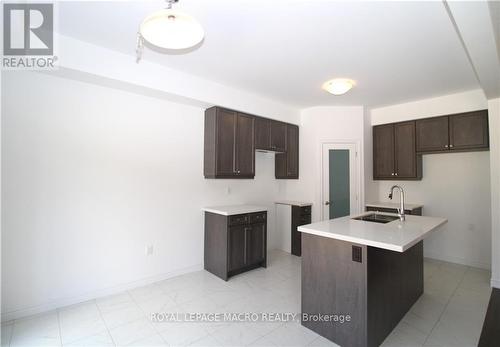 18 Broddy Avenue, Brantford, ON - Indoor Photo Showing Kitchen With Double Sink