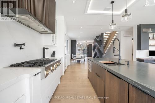 45 Savona Drive, Toronto (Alderwood), ON - Indoor Photo Showing Kitchen With Double Sink