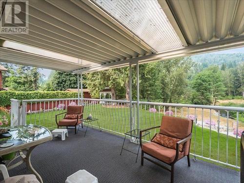 1731 Barrett  Drive, Fruitvale, BC - Outdoor With Deck Patio Veranda With Exterior