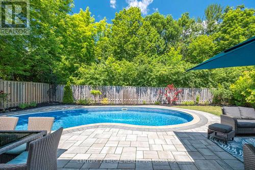 1071 Rockcliffe Court, Oakville (Glen Abbey), ON - Outdoor With In Ground Pool With Deck Patio Veranda With Backyard