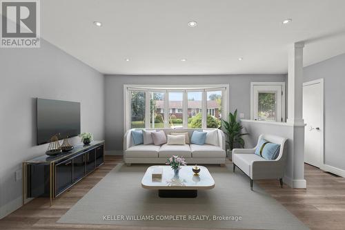 54 Coral Drive, Hamilton (Lawfield), ON - Indoor Photo Showing Living Room