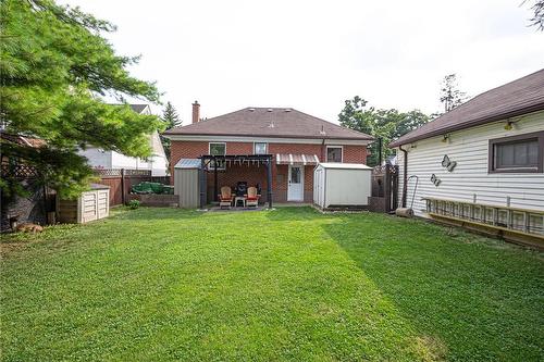 Big Backyard - 233 Coronation Avenue, Hamilton, ON - Outdoor With Exterior