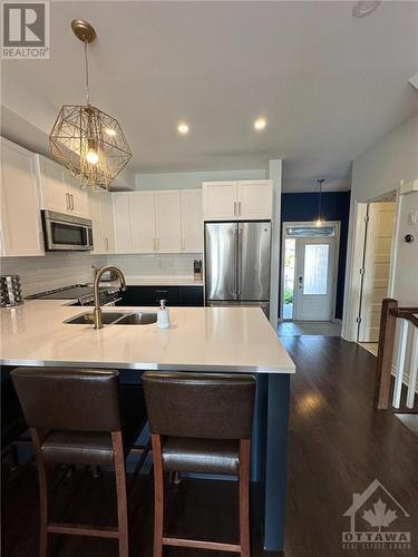 229C Shinny Avenue, Ottawa, ON - Indoor Photo Showing Kitchen With Stainless Steel Kitchen With Double Sink