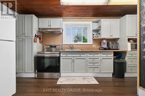 132 Old Hastings Road, Trent Hills (Warkworth), ON - Indoor Photo Showing Kitchen With Double Sink