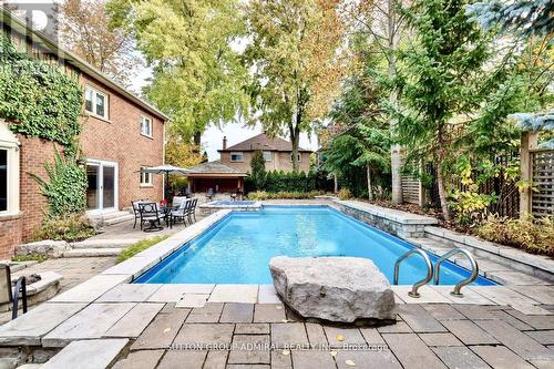 2556 Hammond Road, Mississauga, ON - Outdoor With In Ground Pool With Deck Patio Veranda With Backyard