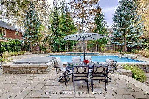 2556 Hammond Road, Mississauga, ON - Outdoor With In Ground Pool With Deck Patio Veranda With Backyard