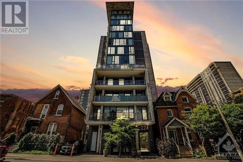 224 Lyon Street Unit#1314, Ottawa, ON - Outdoor With Balcony With Facade