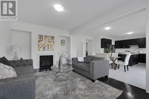 142 Beaconsfield Drive, Vaughan (Kleinburg), ON - Indoor Photo Showing Living Room With Fireplace