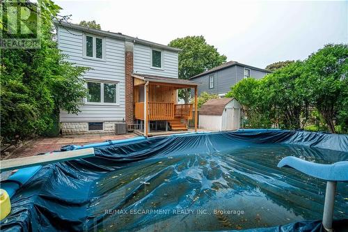 27 East 26Th Street, Hamilton (Eastmount), ON - Outdoor With In Ground Pool