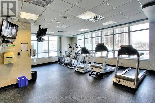 2002 - 4978 Yonge Street, Toronto (Lansing-Westgate), ON - Indoor Photo Showing Gym Room