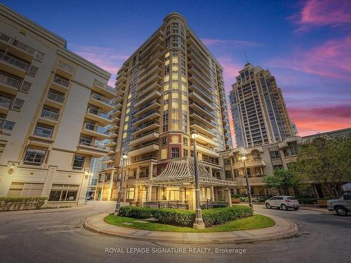 906-350 Princess Royal Dr, Mississauga, ON - Outdoor With Balcony With Facade