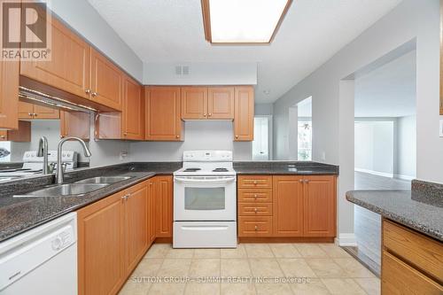 405 - 5280 Lakeshore Road, Burlington, ON - Indoor Photo Showing Kitchen With Double Sink